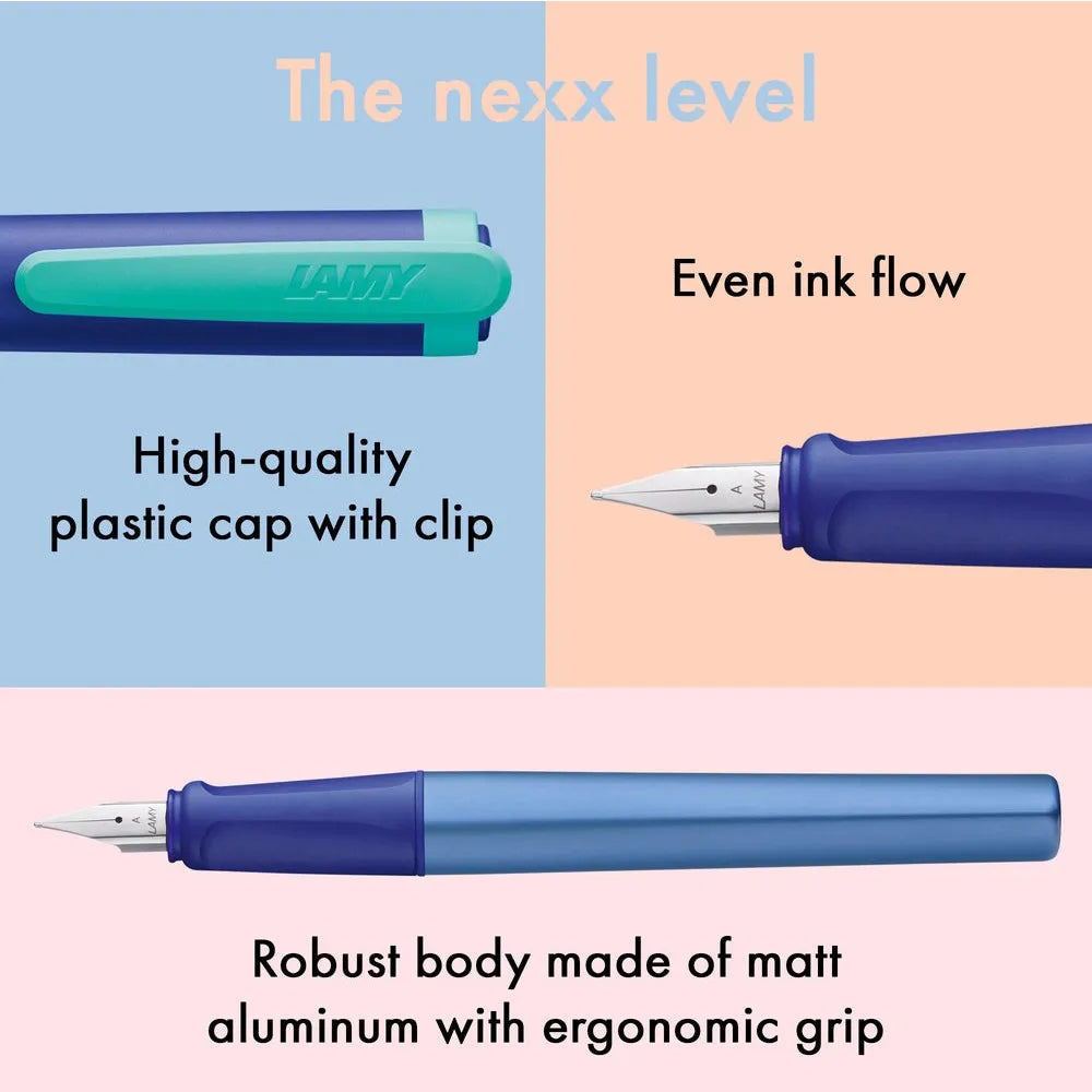 Lamy Nexx 087 Multiblue Fountain Pen Special Edition 2026 - Medium Nib