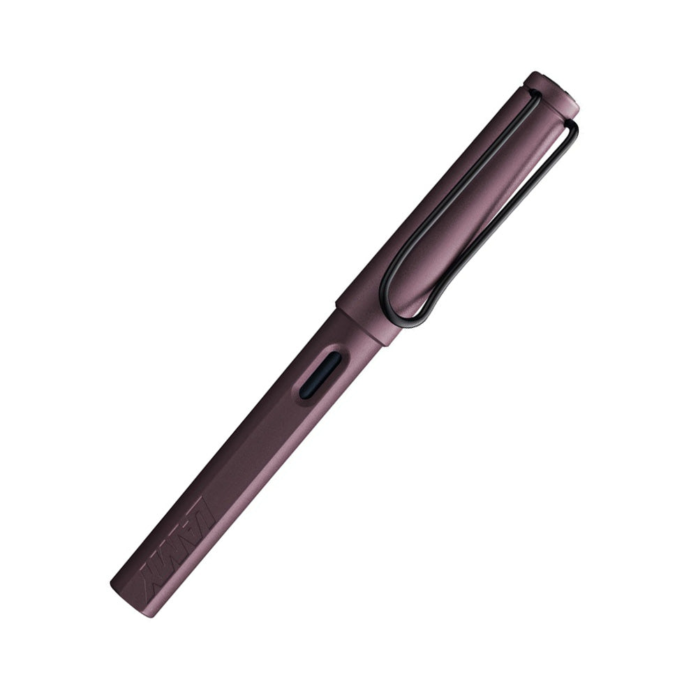 Lamy Safari 0E3 Scarlet (Purple) Fountain Pen - Fine Nib
