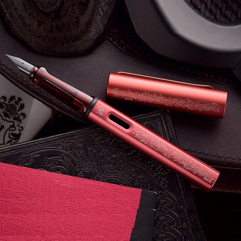 Lamy AL-Star 0H1 Harry Potter Gryffindor Special Edition Fountain Pen – Fine Nib