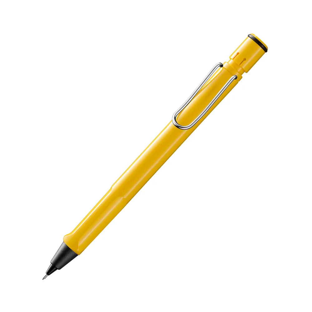 Lamy Safari 118 Shiny Yellow with Metal Clip 0.5mm Mechanical Pencil