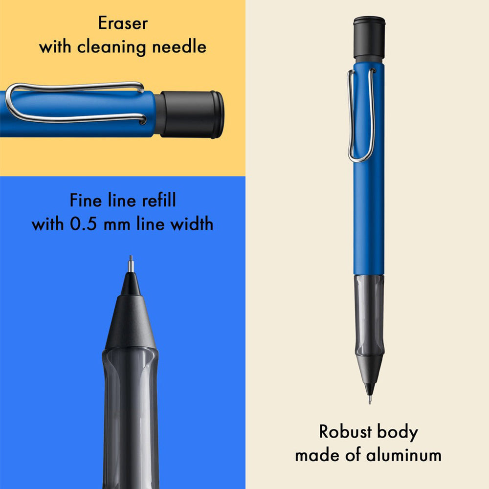 Lamy Al-star 123 Ocean Blue 0.5mm Mechanical Pencil (Special Edition)