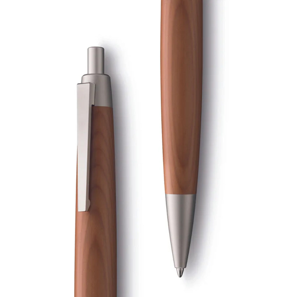 Lamy 2000-203 Taxus Wooden Golden Brown with Palladium Trim Ballpoint Pen