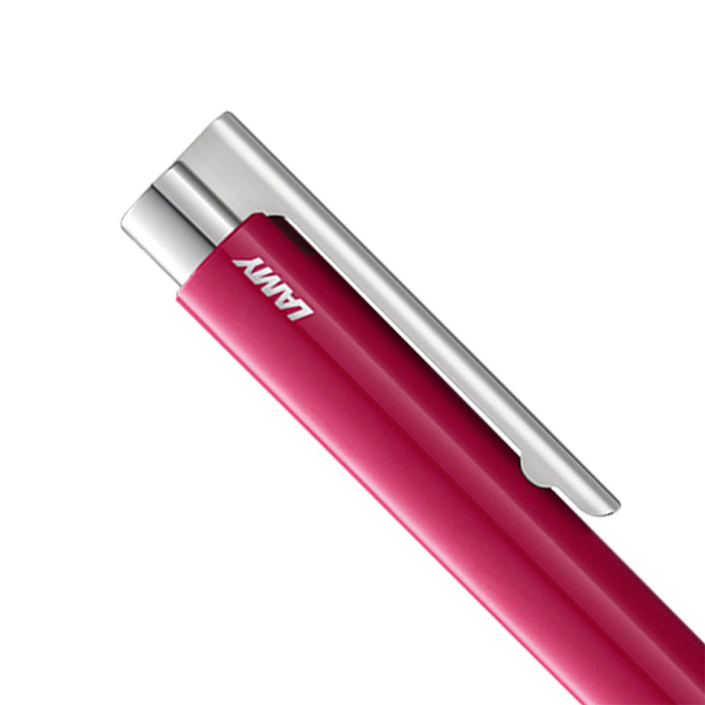 LAMY logo 204 M+ Shiny Respberry Ballpoint Pen