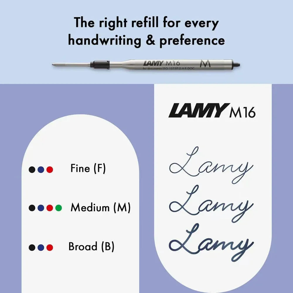 Lamy logo M+ 204 Aubergine Ballpoint Pen - Special Edition
