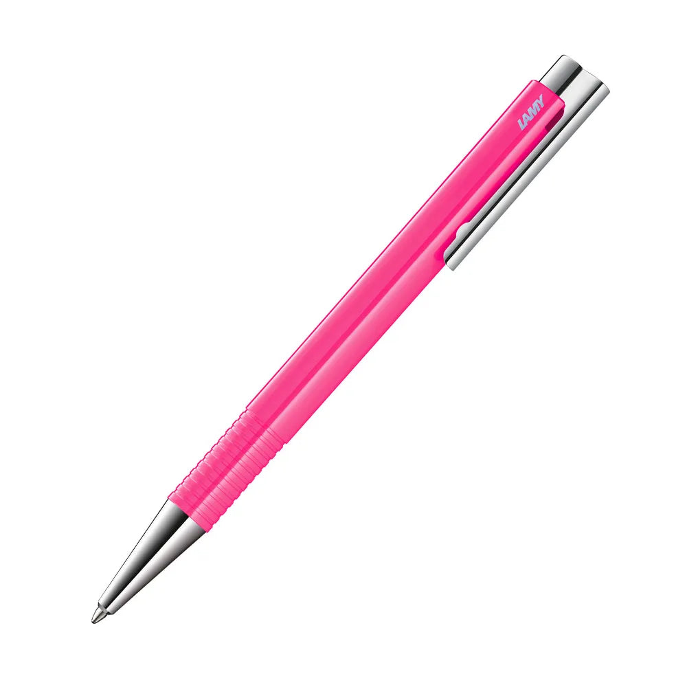 Lamy logo M+ 204 Neon Pink Ballpoint Pen - Special Edition