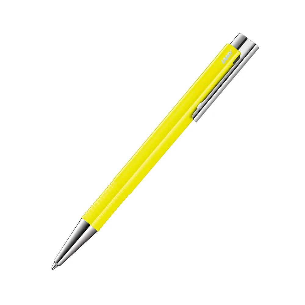 Lamy logo M+ 204 Neon Yellow Ballpoint Pen - Special Edition