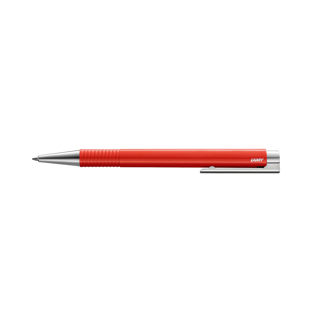 LAMY logo 204 M+ Shiny Red Ballpoint Pen