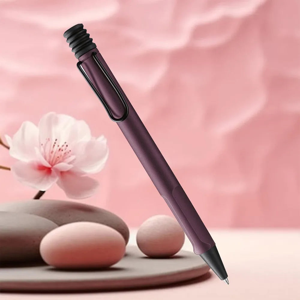 Lamy Safari 2E3 Scarlet (Purple) Ballpoint Pen
