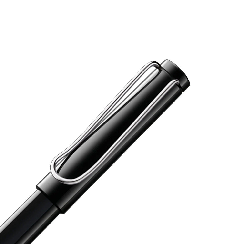 Lamy Safari 319 Black with Metal Clip Rollerball Pen