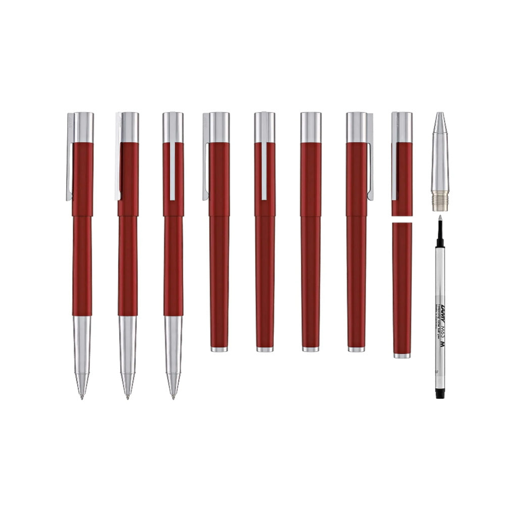 Lamy Scala 379 Shiny Piano Red Rollerball Pen