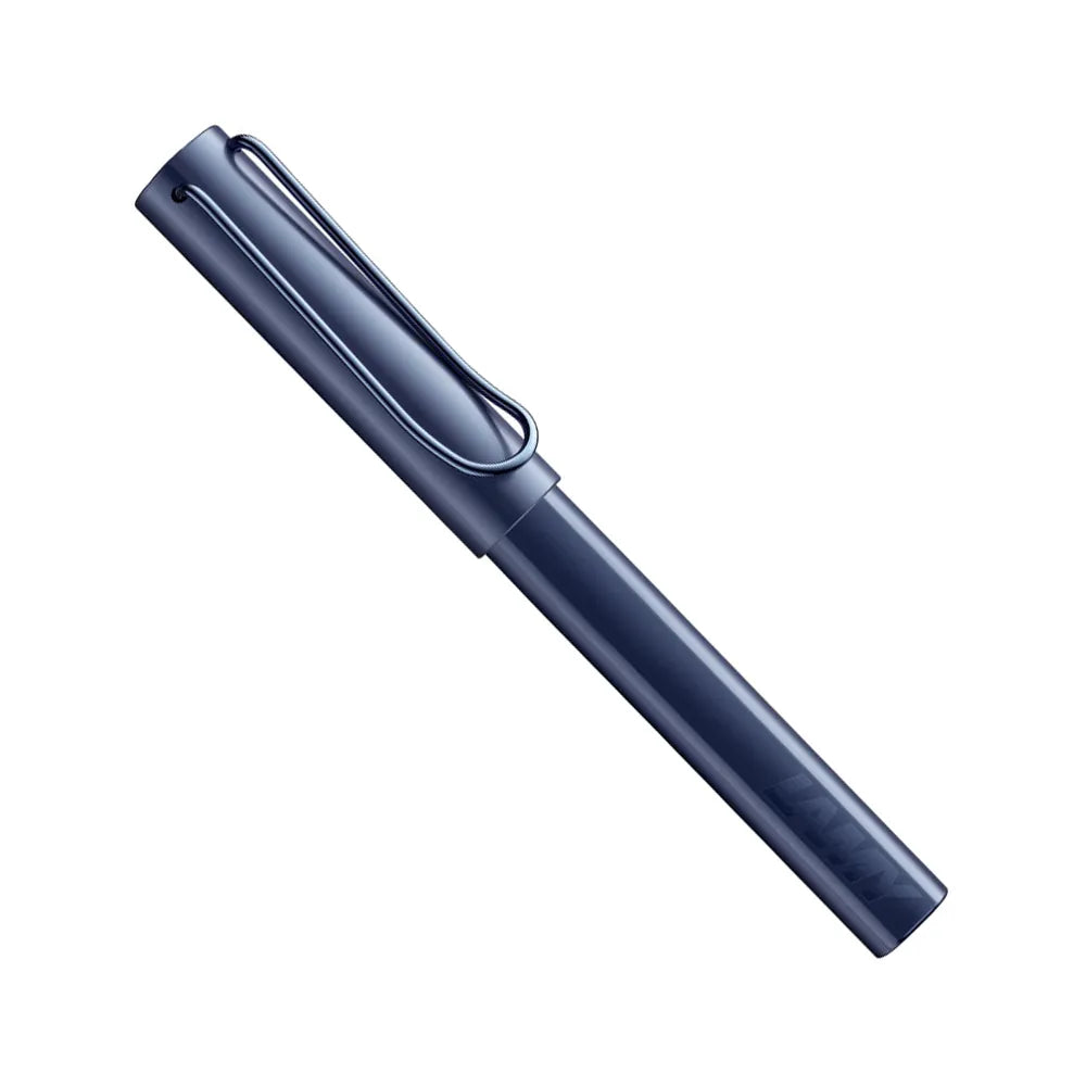 Lamy LX 3E5 Blue with Polished PVD Trim Rollerball Pen