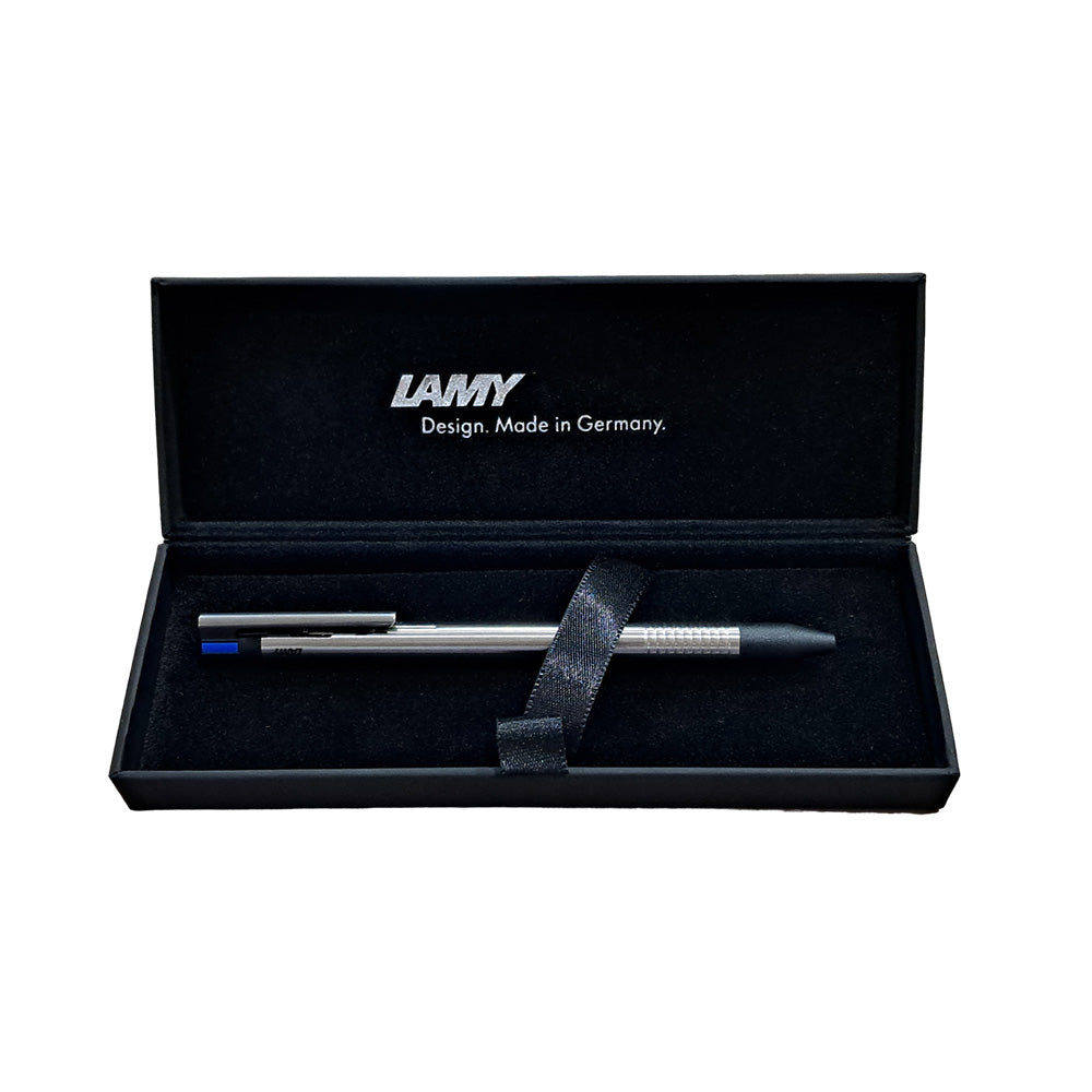 Lamy Logo 405 Multifunction 3-Colour Stainless Steel Ballpoint Pen