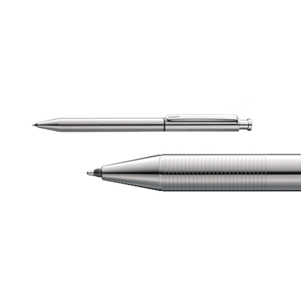 Lamy ST Twin 645 Matt Stainless Steel Multisystem Pen