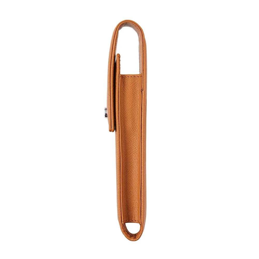 Cross Mocha Leather Magnetic Single Pen Case