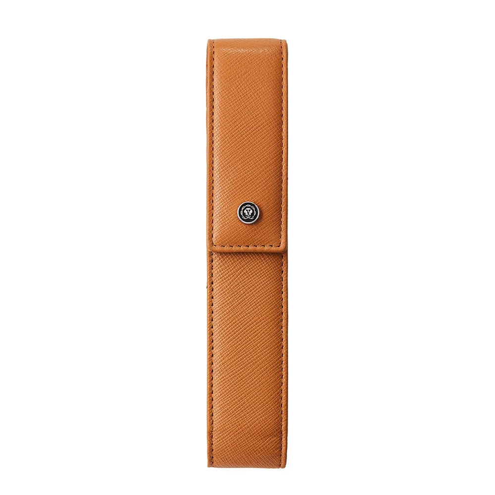 Cross Mocha Leather Magnetic Single Pen Case
