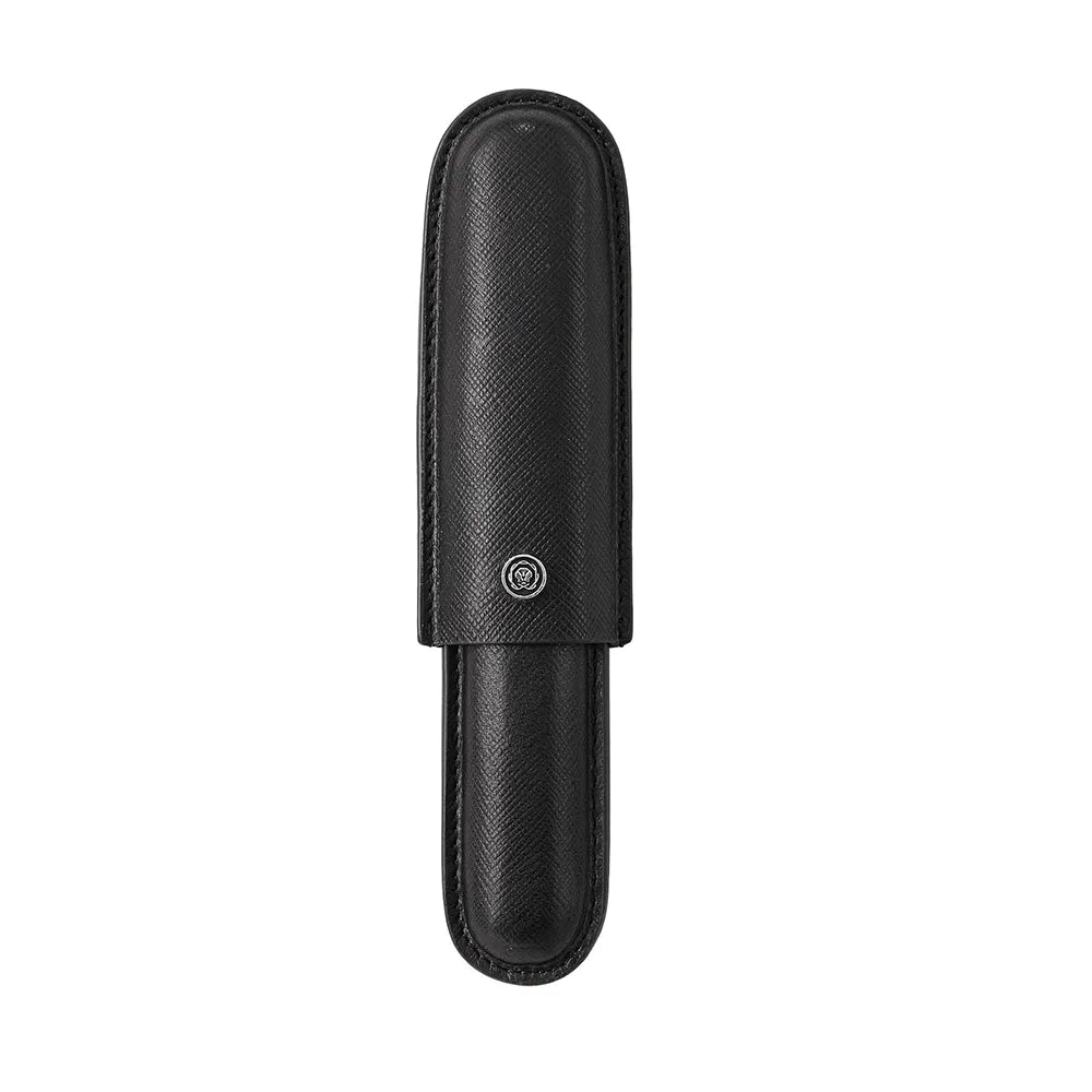 Cross Black Leather Cigar Style Single Pen Case