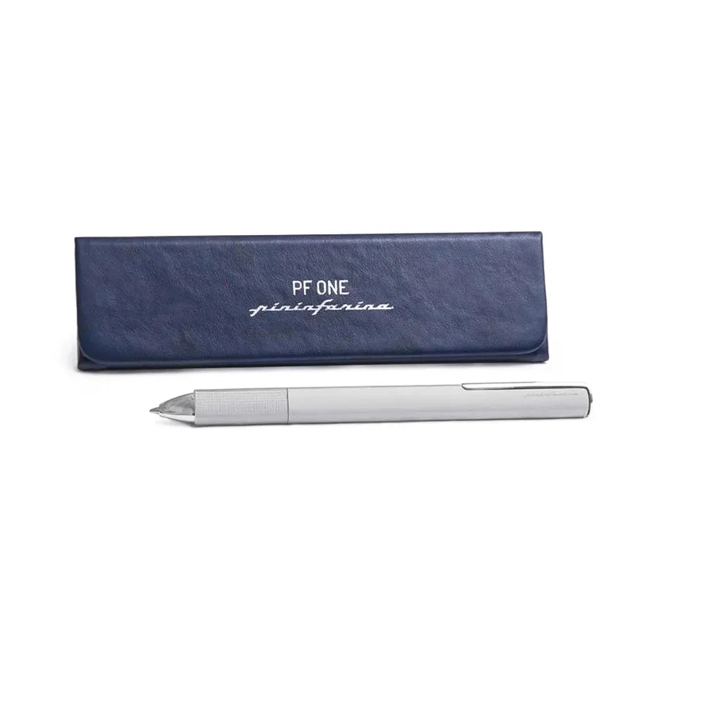 Pininfarina One Silver Retractable with Chrome Trim Ballpoint Pen
