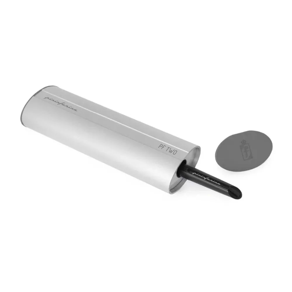 Pininfarina Two Black Ballpoint Pen Black Trim with Twist Mechanism.