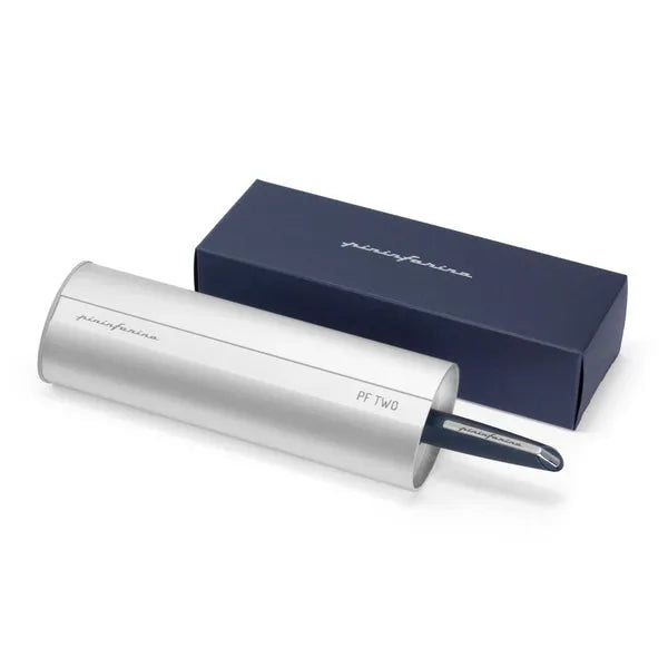Pininfarina PF Two Dark Blue Aluminum Finish CT Rollerball Pen