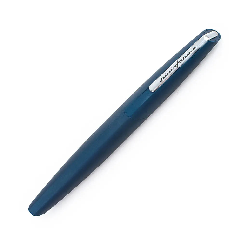 Pininfarina Dark Blue Roller Ball Pen with Chrome Trim