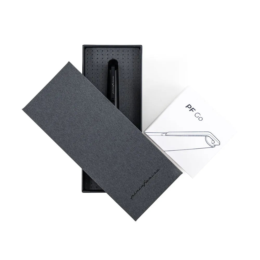 Pininfarina PF GO Black with Black PVD Trim Fountain Pen