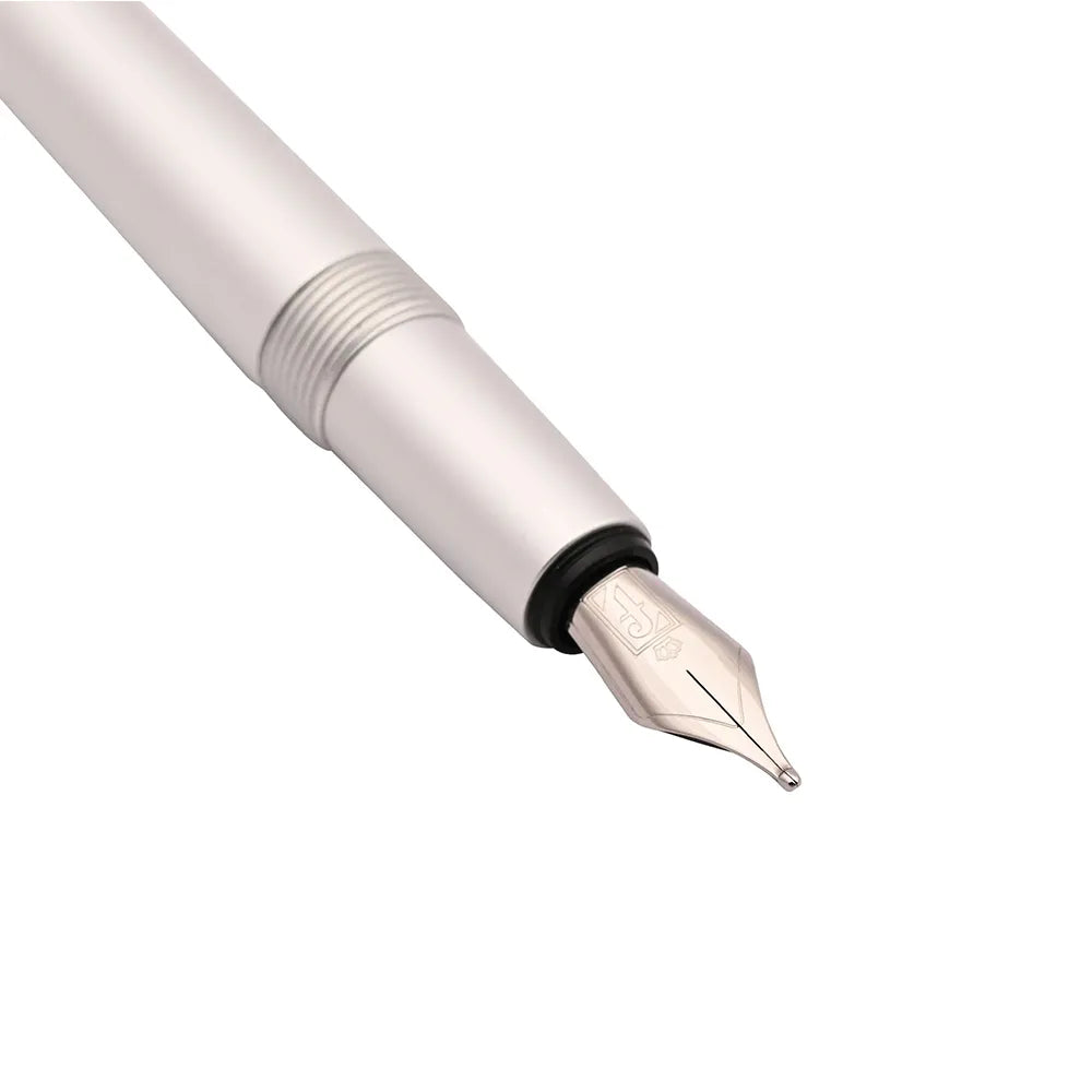 Pininfarina PF GO Titanio with Silver PVD Trim Fountain Pen