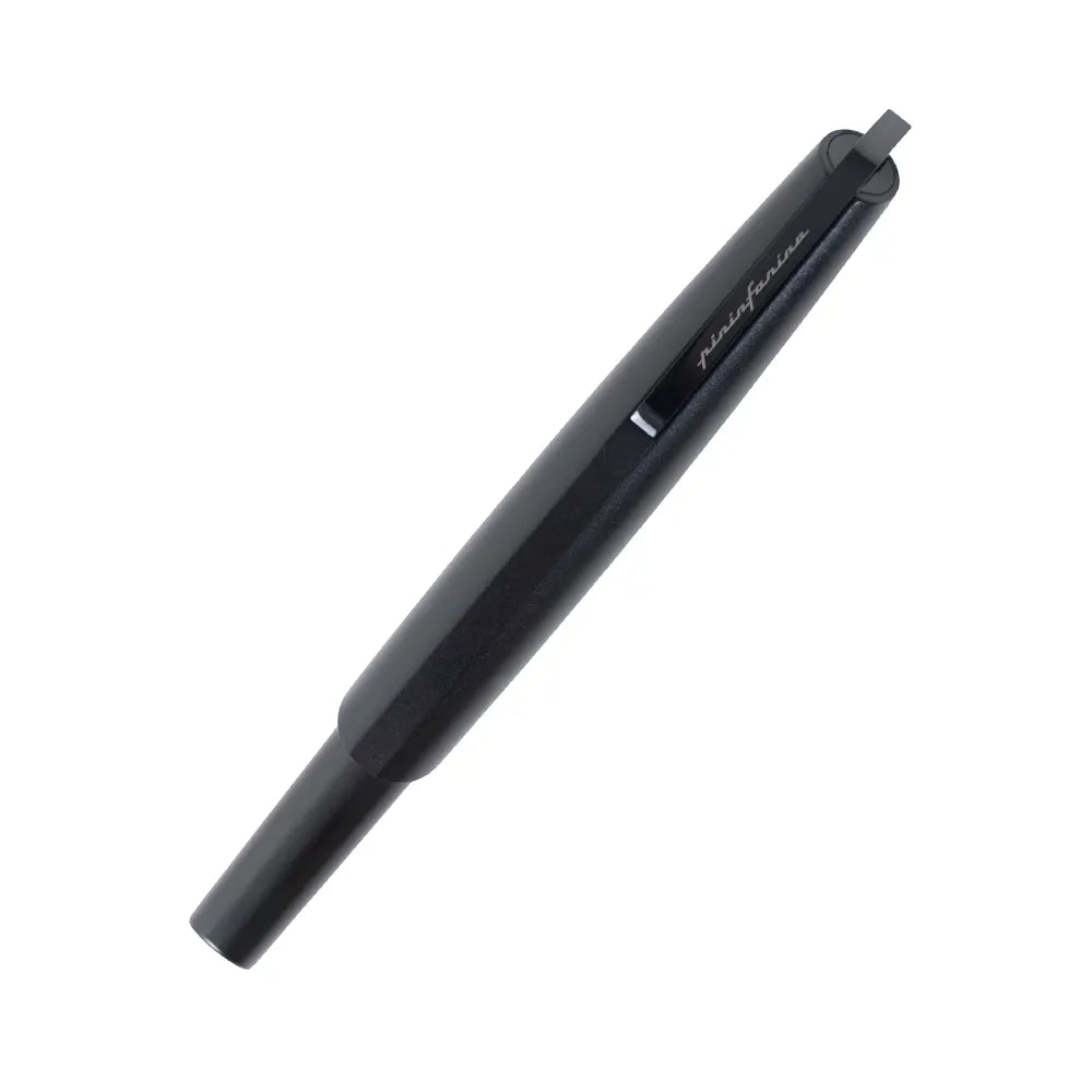 The Pininfarina PF GO Roller pen merges timeless design with everyday writing comfort. Made from high-quality & anodized aluminum, it is crafted to deliver a smooth, precise, and pleasant writing experience. Equipped with a Schmidt P8127 roller refill, it ensures consistent performance, making it the perfect writing companion for those who value both style and functionality.