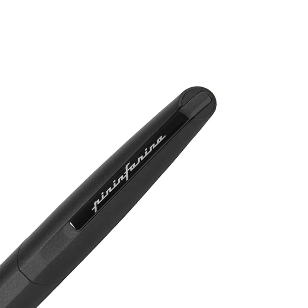 Pininfarina PF GO Black With Black PVD Trim Rollerball Pen