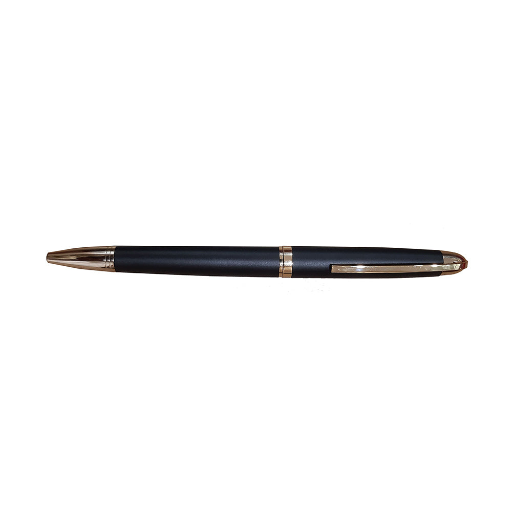 Premec Black Resin with Gold Trim Ballpoint Pen