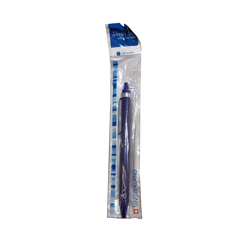 Premec Radical Metal Clip Gel Pen - Dark Blue (Pack of 5)