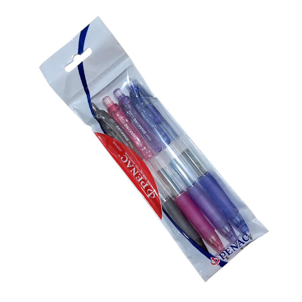 Penac Combo Set Shaking 0.5mm Mechanical Pencil - Assorted Colours