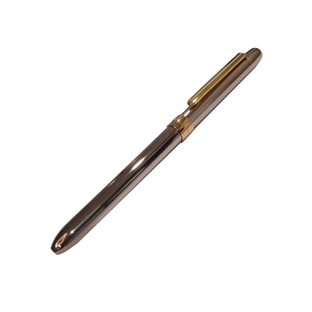 Penac Slim 3F Silver/Gold Multifunction Pen
