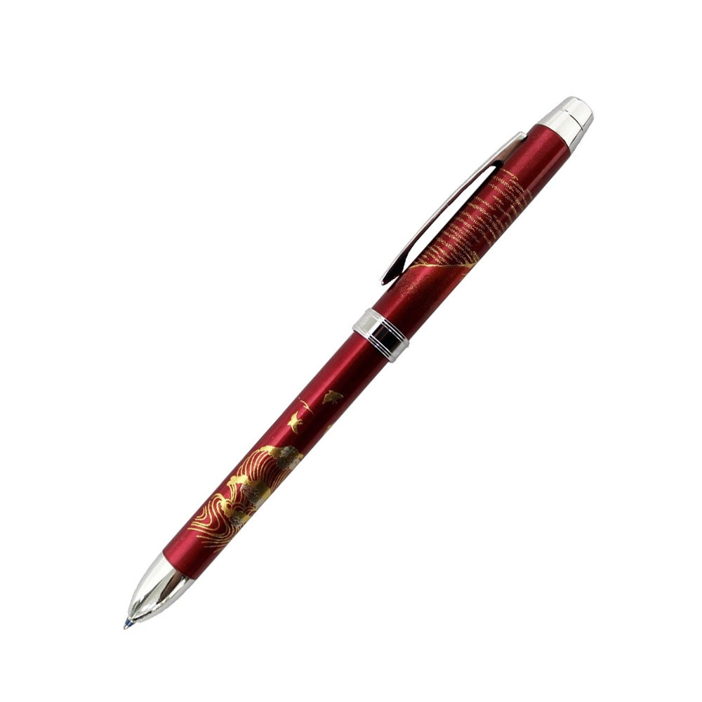 Penac MAKIE Mount Fuji Dark Red Multifunction Pen