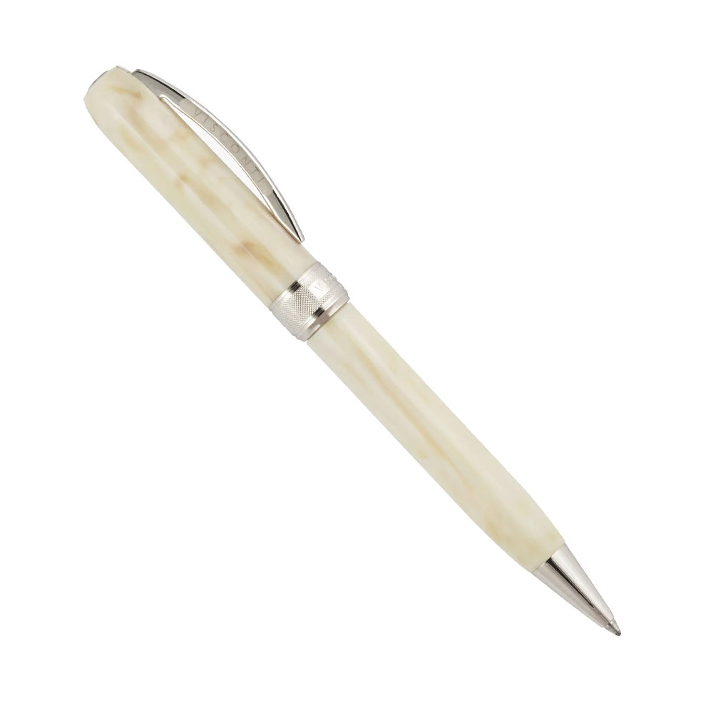 Visconti Rembrandt Ivory Resin with Palladium-Plated Trim Ballpoint Pen