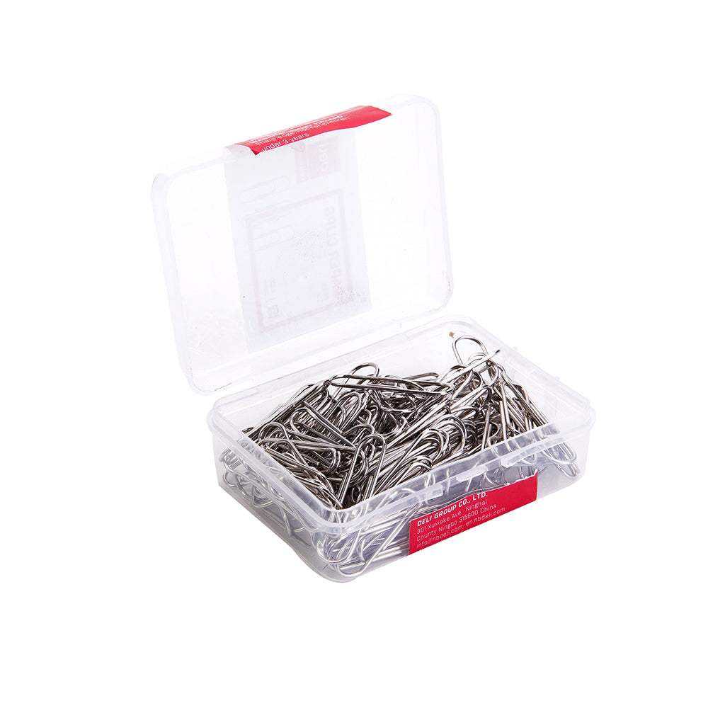Deli W0025 Paper Clips (Pack of 6)