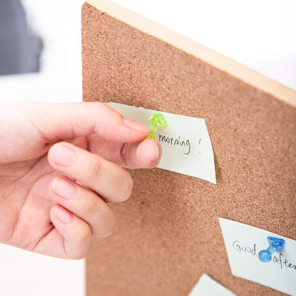 Deli W0030 Transparent Push Pin (Assorted) - Pack of 2