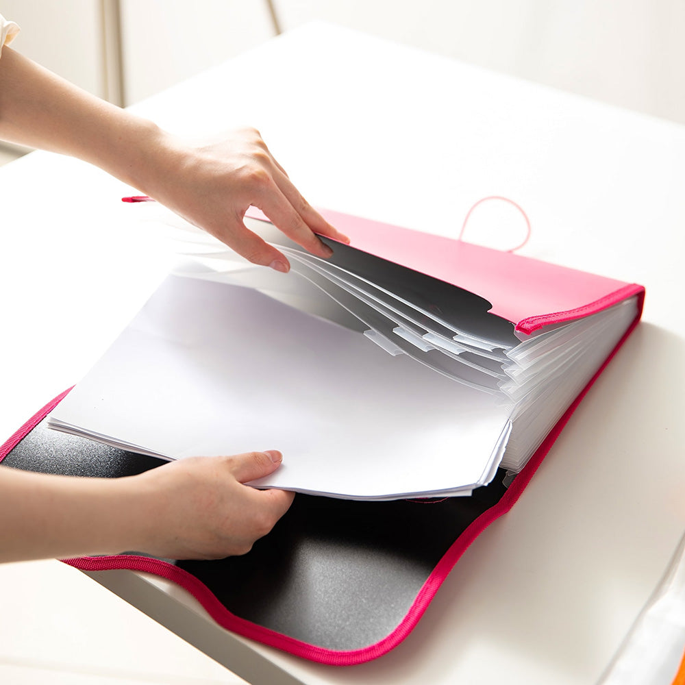 Deli W38128 Expanding File (Assorted)