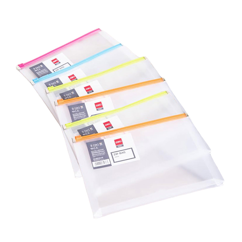 Deli W38976 Zip Bag (Assorted) - Pack of 6