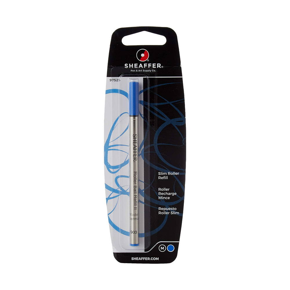 Sheaffer 97525 Slim Rollerball Refill - Medium Blue