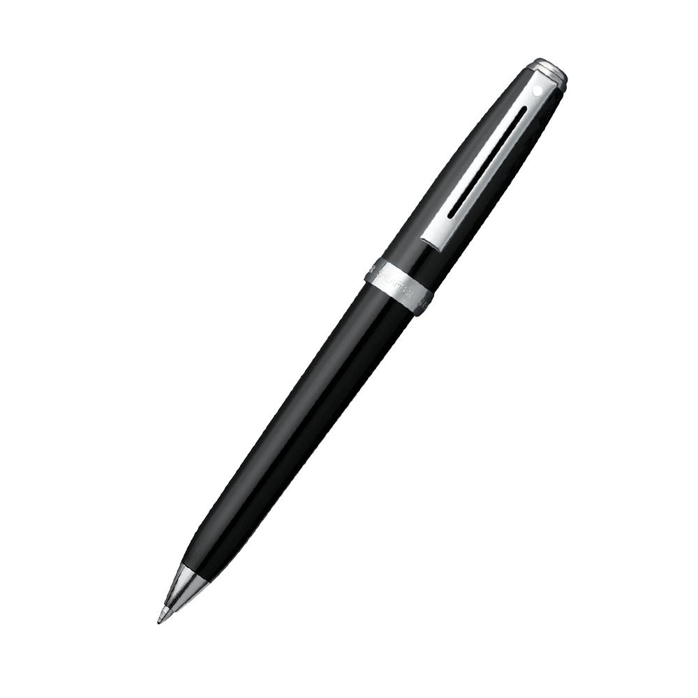 Sheaffer Prelude A373 Black Lacquer with Nickel Plated Trim Ball Pen