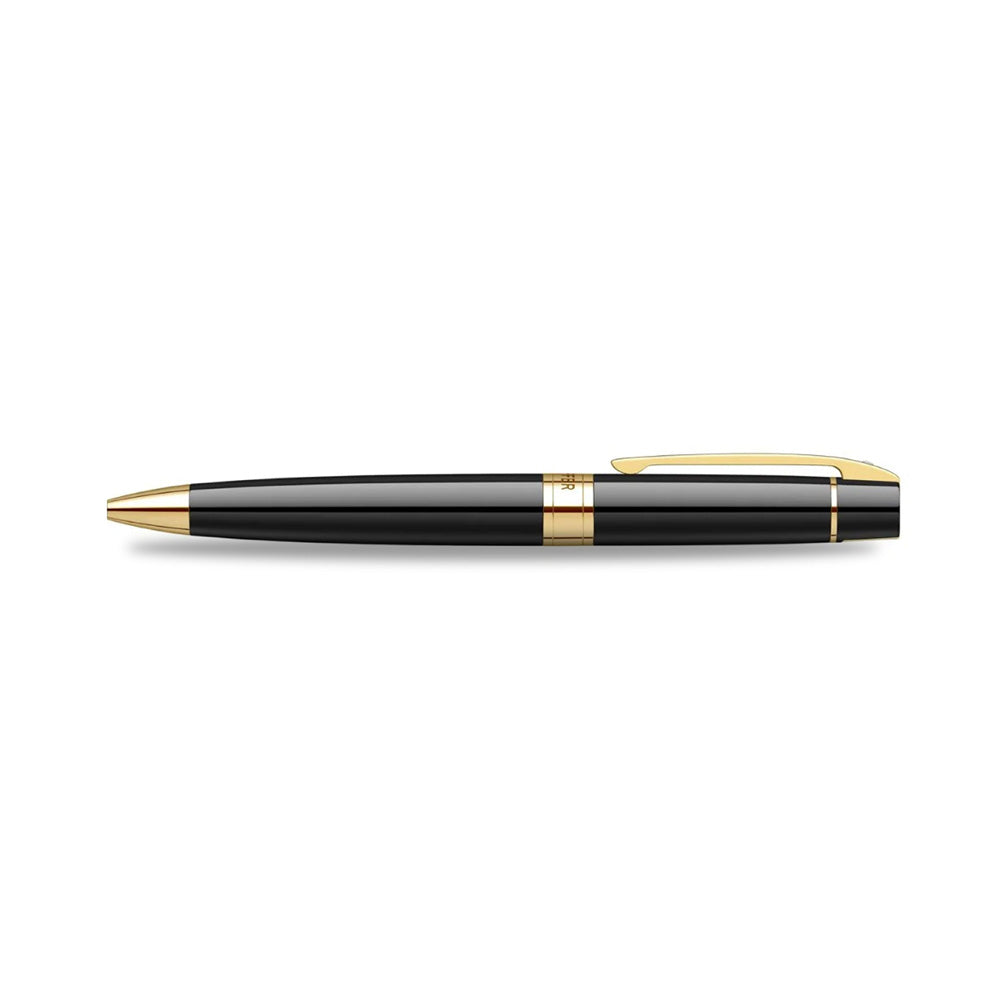 Sheaffer 300 9325 Glossy Black With Gold-tone Trim Ballpoint Pen