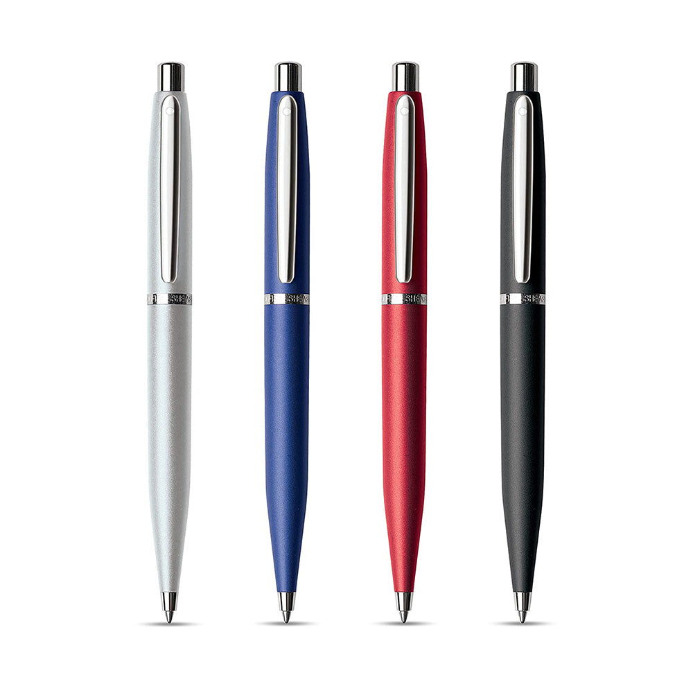 Sheaffer VFM 9401 Neon Blue with Nickel Plate Trim Ballpoint Pen