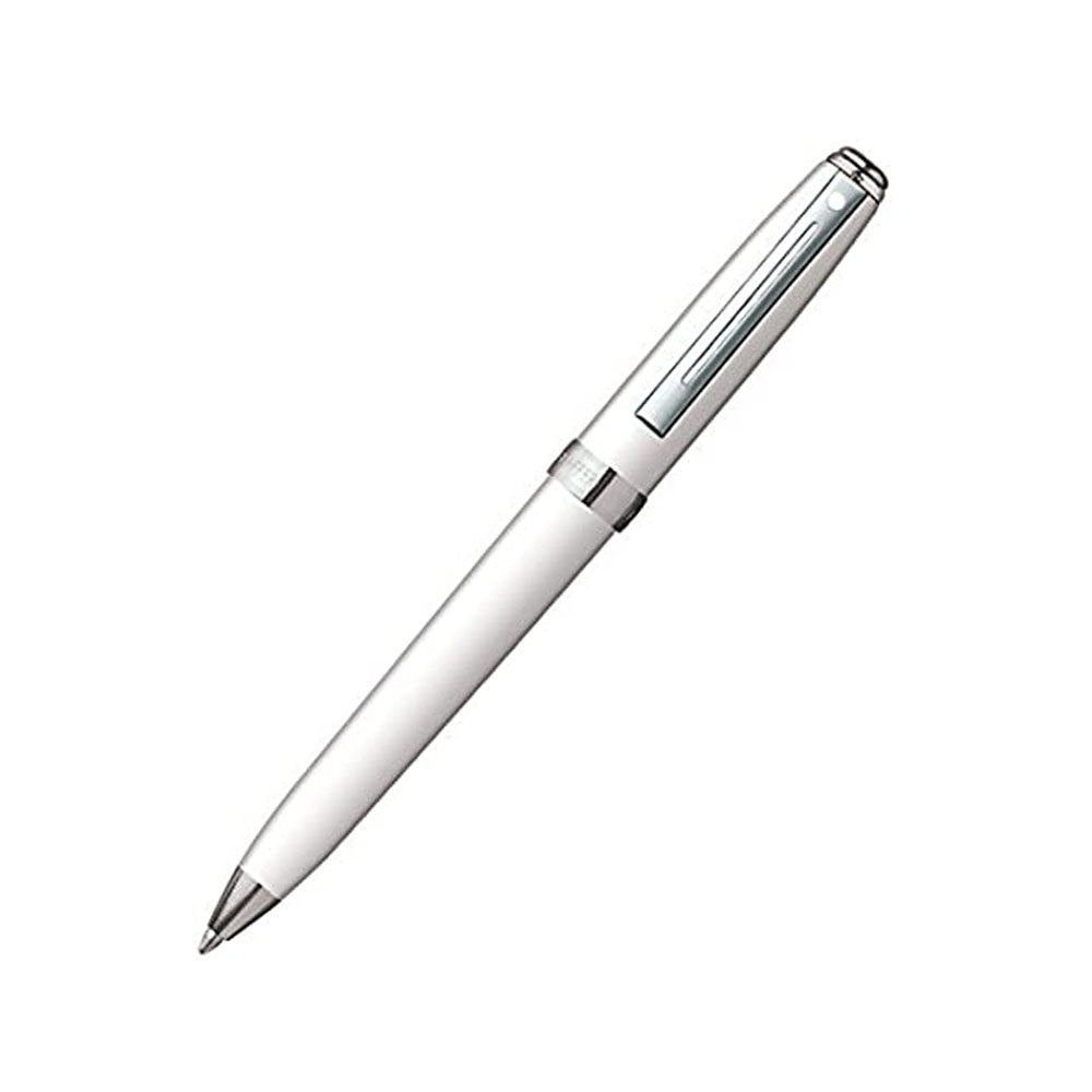 Sheaffer Prelude Mini A9805 Gloss White with Nickel Plated Trim Ballpoint Pen