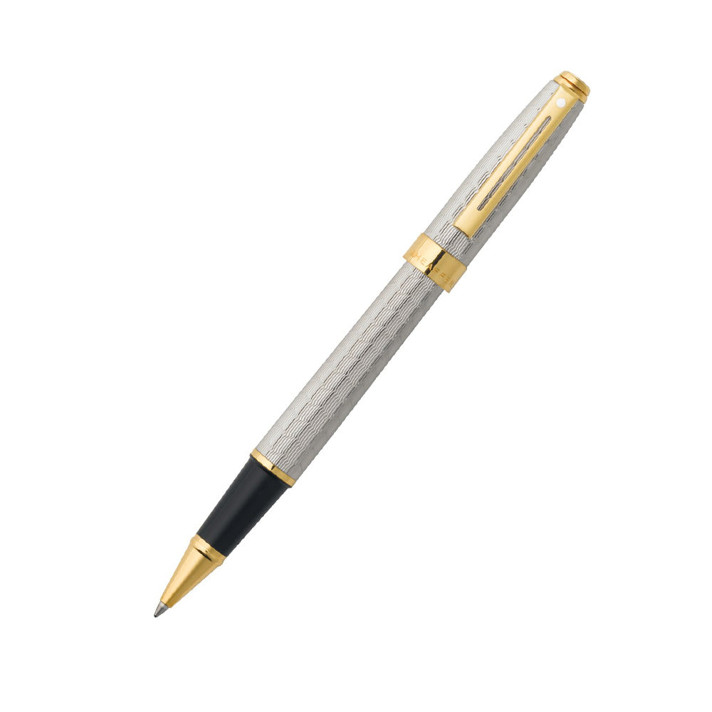 Sheaffer Prelude Signature A9170 Engraved Silver Plated with GT Rollerball Pen