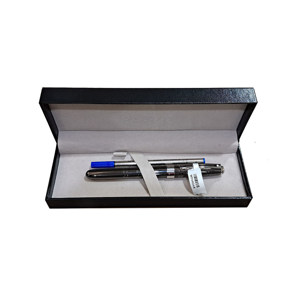 Sheaffer Prelude Signature 9171 Engraved Gunmetal Ceramic with Palladium Plated Trim Rollerball Pen