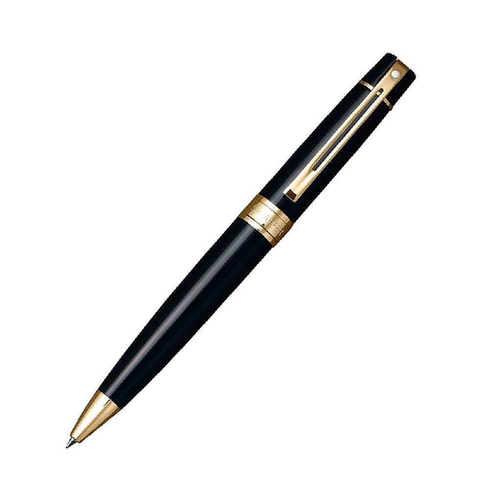 Sheaffer Gift 300 A9325 Glossy Black GT Ball Pen with A5 Notebook
