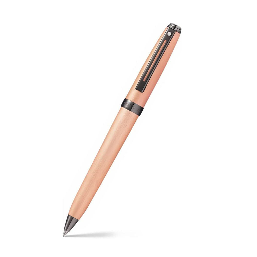 Sheaffer Prelude 9145 Brushed Copper-Tone with Black PVD Trim Ballpoint Pen