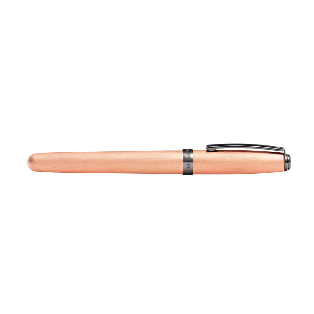 Sheaffer Prelude A9145 Brushed Copper-Tone with Gunmetal Tone PVD Trim Rollerball Pen