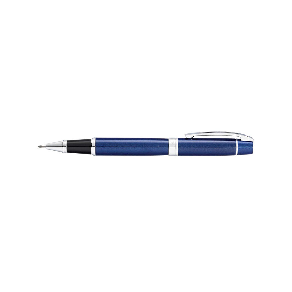 Sheaffer 300 Glossy Blue with Chrome Trim Rollerball Pen