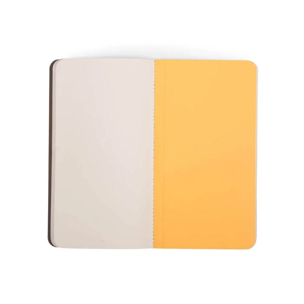 Pennline Quikfill Plain Notebook (Quikrite) Set of 2 - Brown